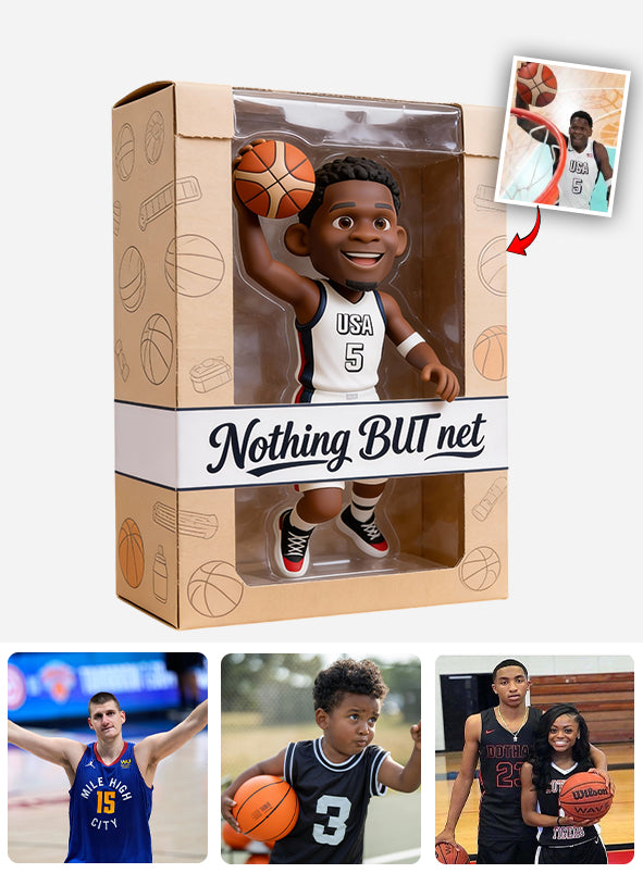 Love Basketball - Personalized Basketball Custom Shaped Acrylic Plaque PTT