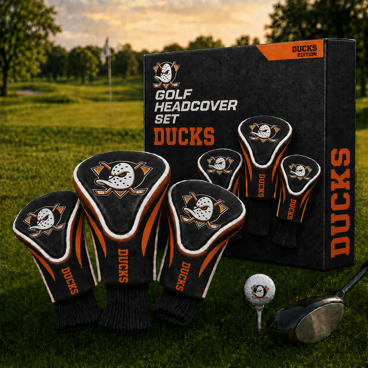 ANA Team Golf NHL 3-Pack Contour Sock Headcovers