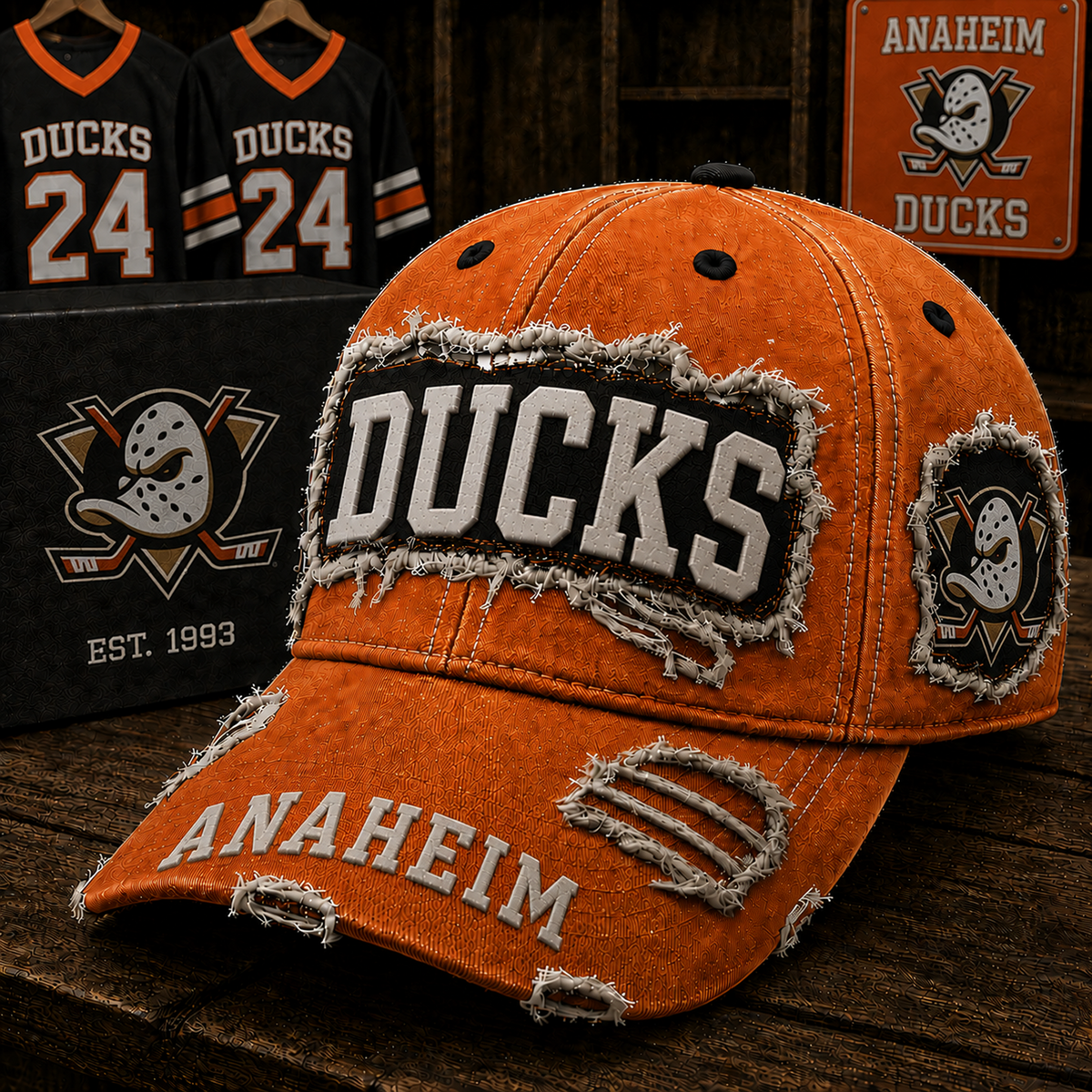 ANA x NHL Premium Patch Cap