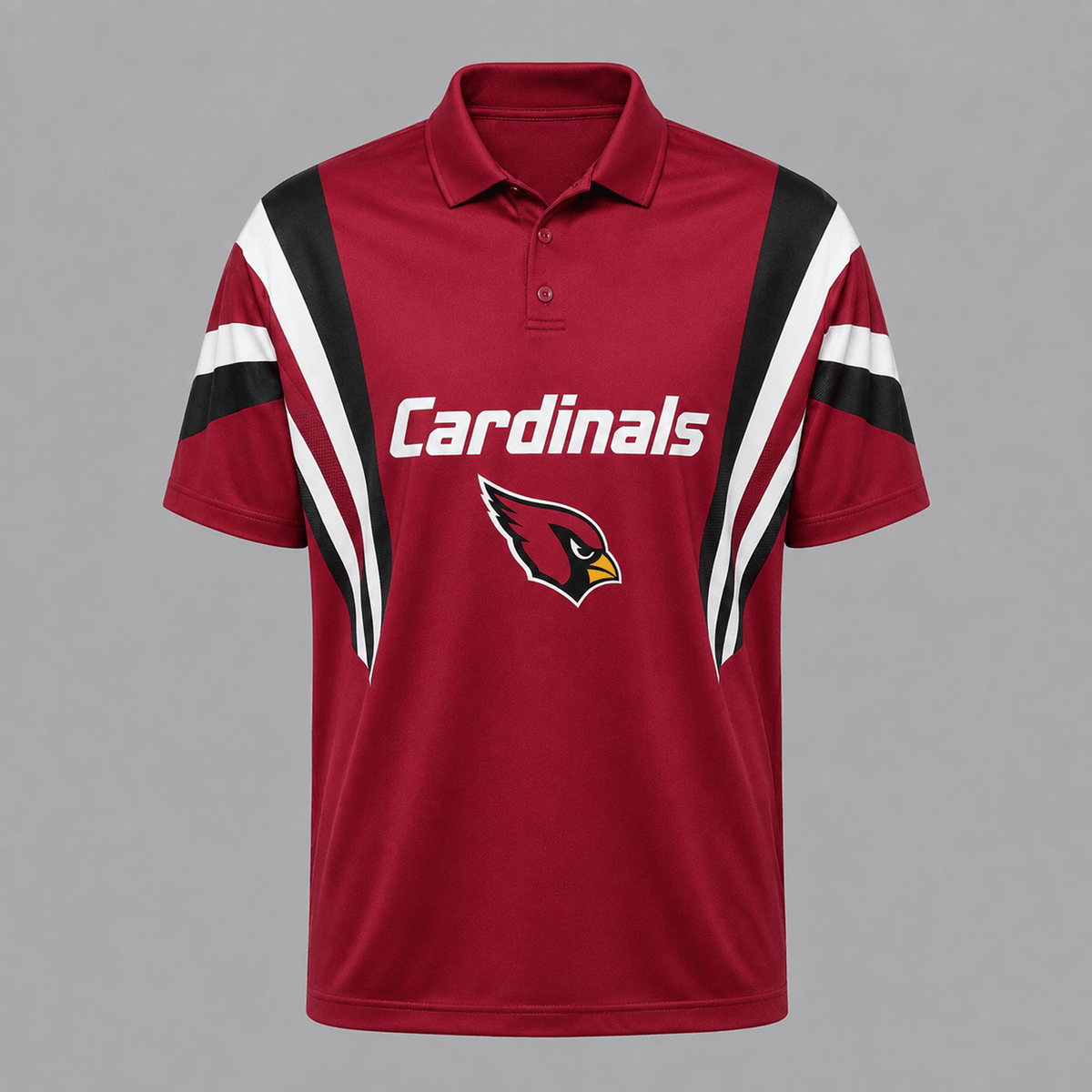 ARI x NFL Sleeve Collared Sports Polo Shirt