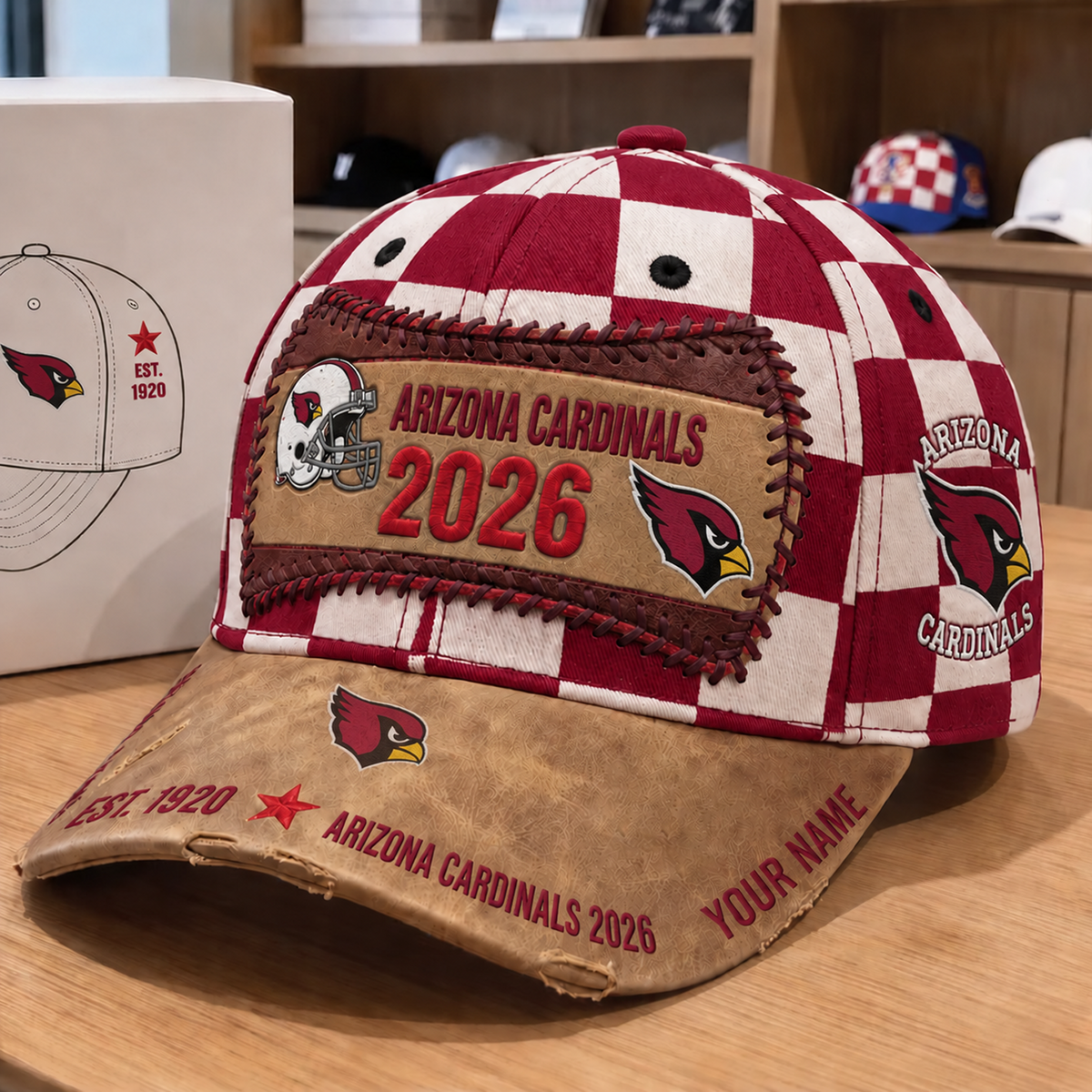ARI x NFL Vintage Casual Football Hat