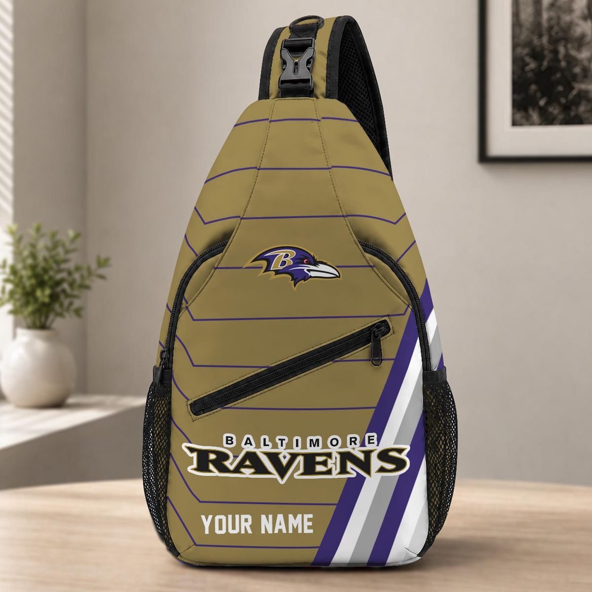 BAL x NFL Crossbody Sling Bag