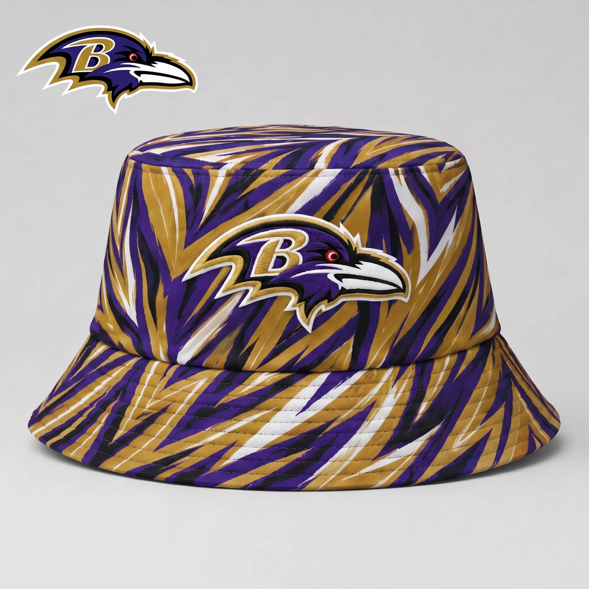 BAL x NFL Lightning Strike Bucket Hat