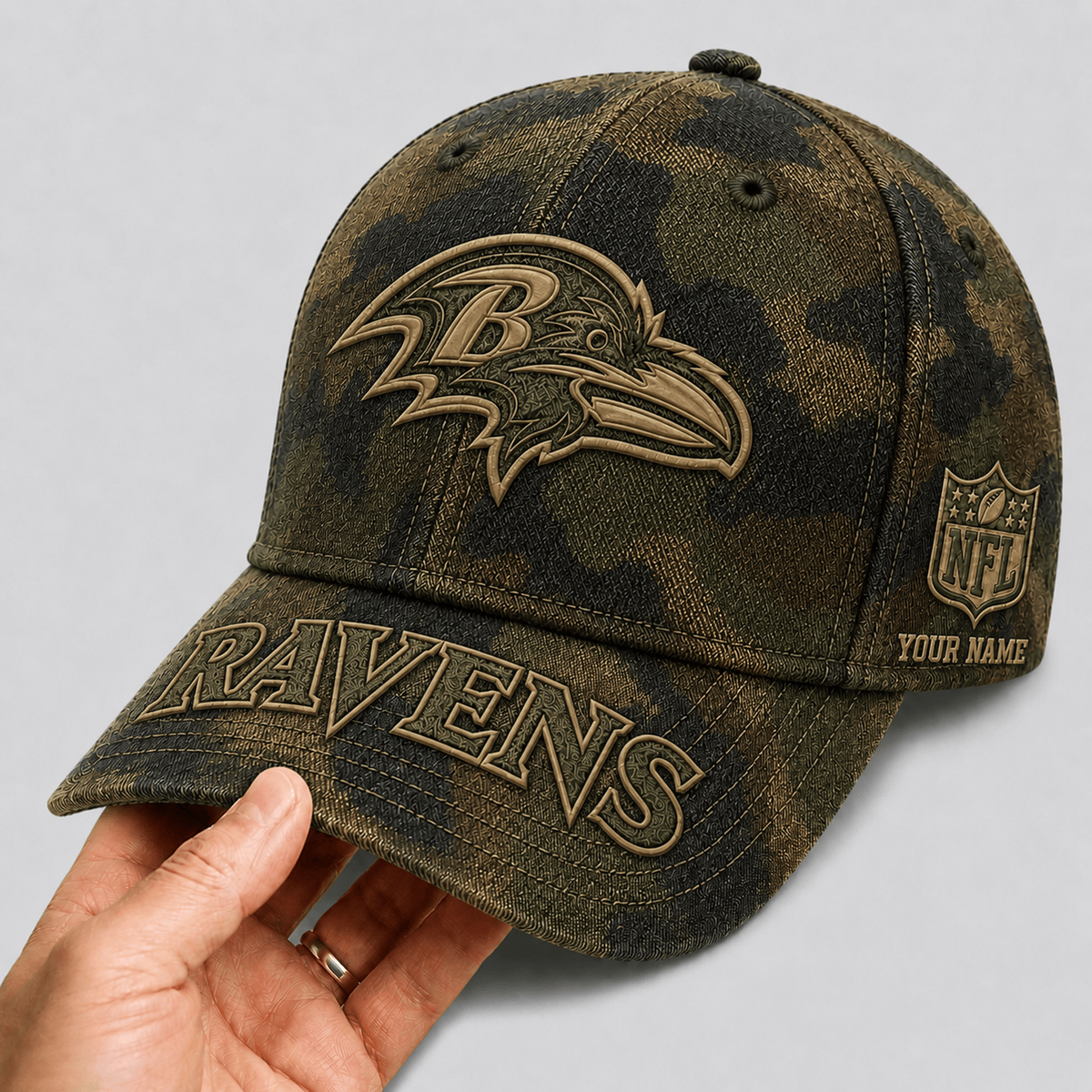 BAL x NFL Military Camo Classic Cap