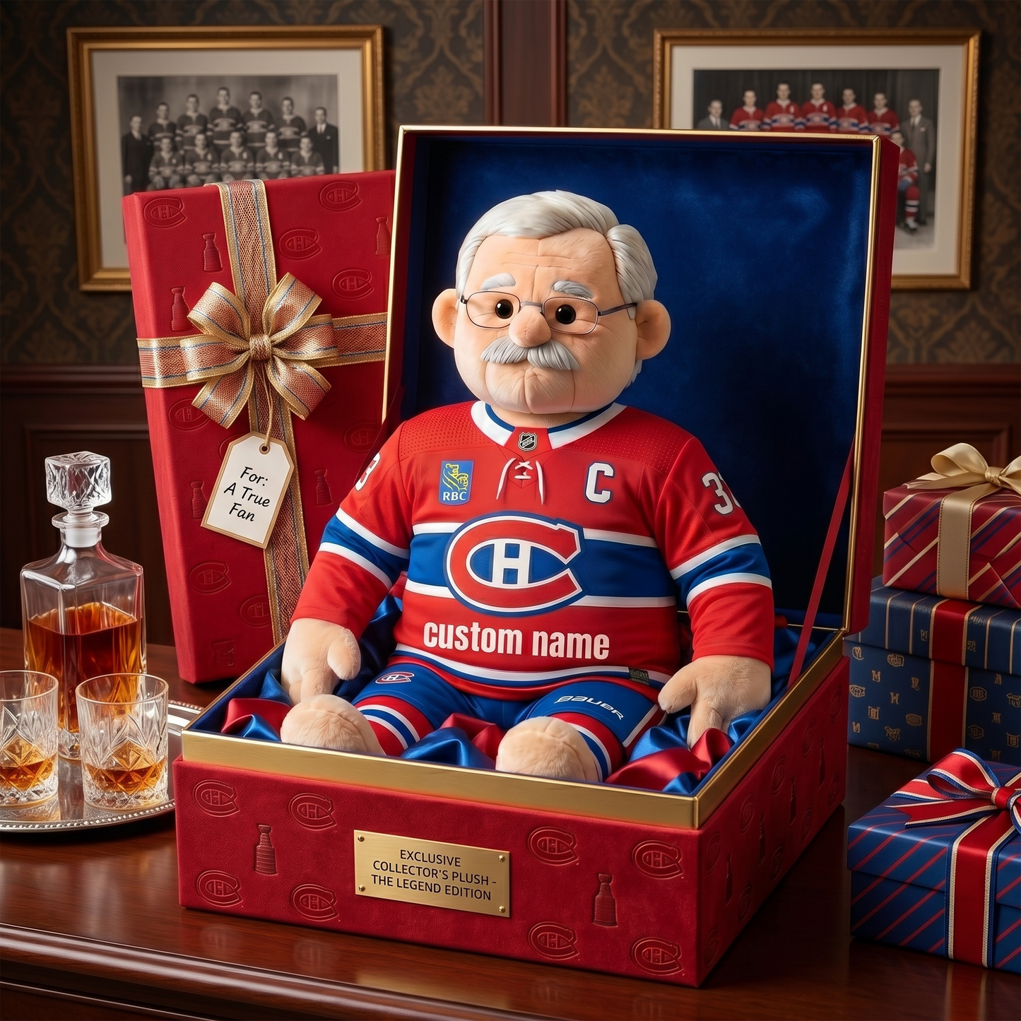 Funny NHL Personalized Premium Faux Fur Pillow 1506 NAK TTT