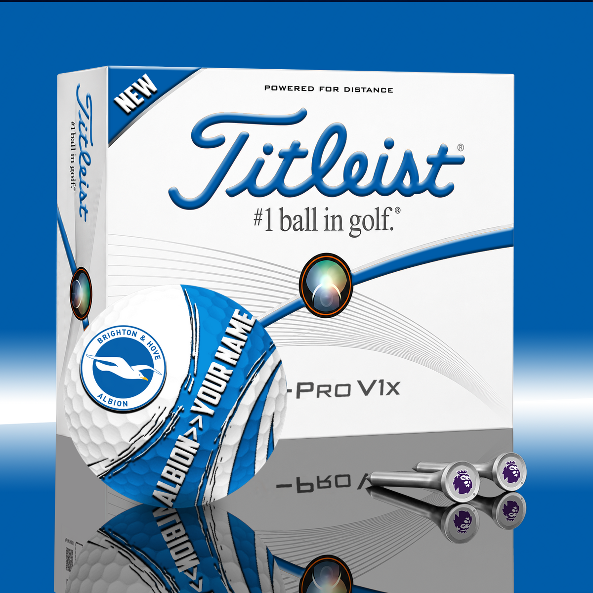 BRI x EPL PERSONALIZED GOLF BALL LIMITED EDITION