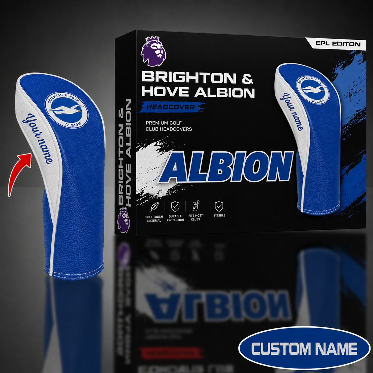 BRI x EPL WinCraft Golf Club Fairway Headcover