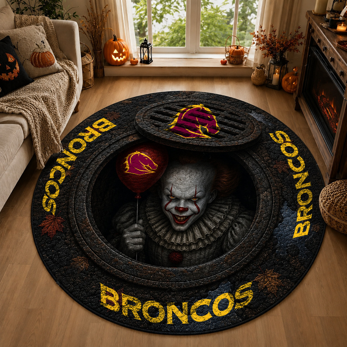 BRI x NRL Halloween IT Rug