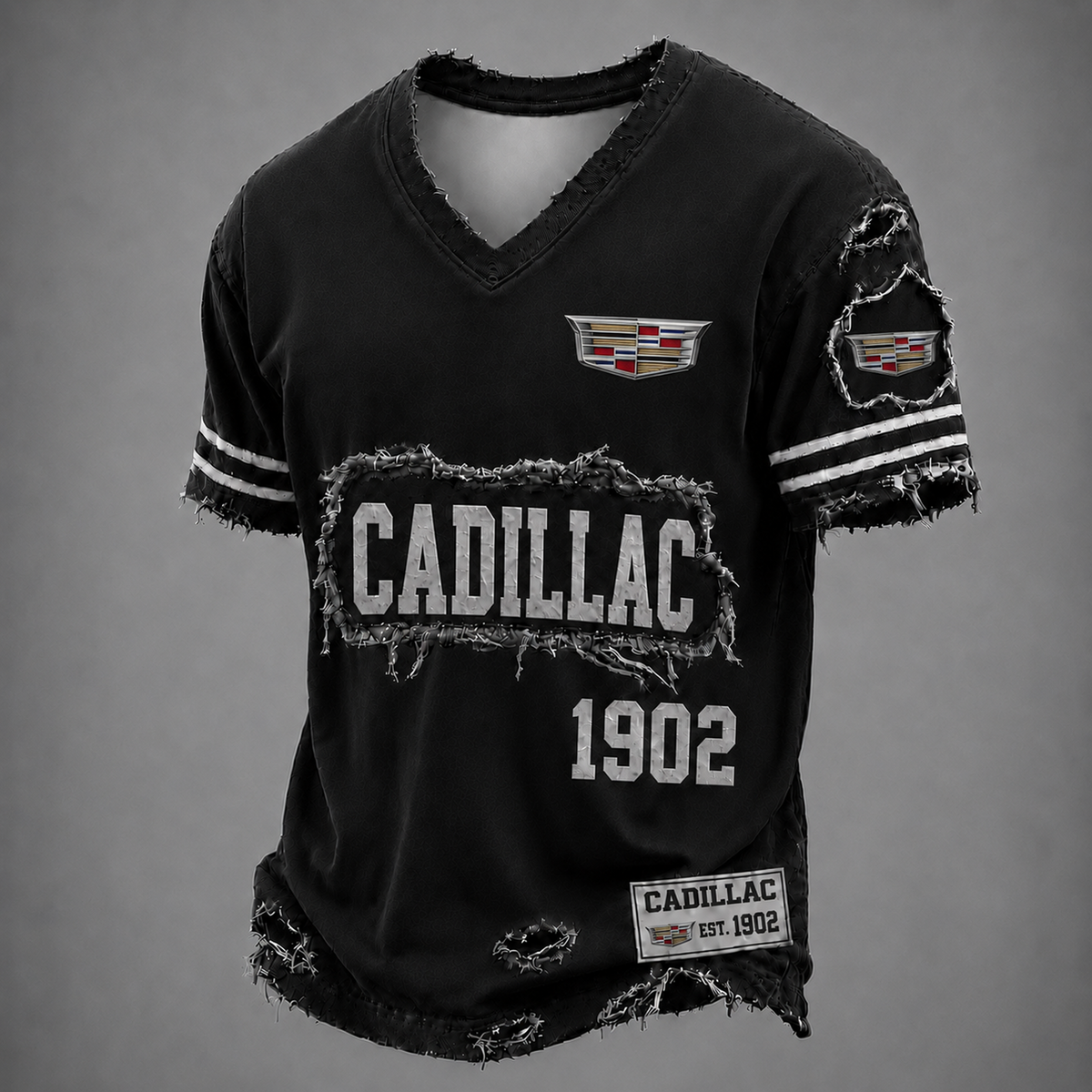 CAD Premium LUXURY V-Neck T-Shirt DatND DVT