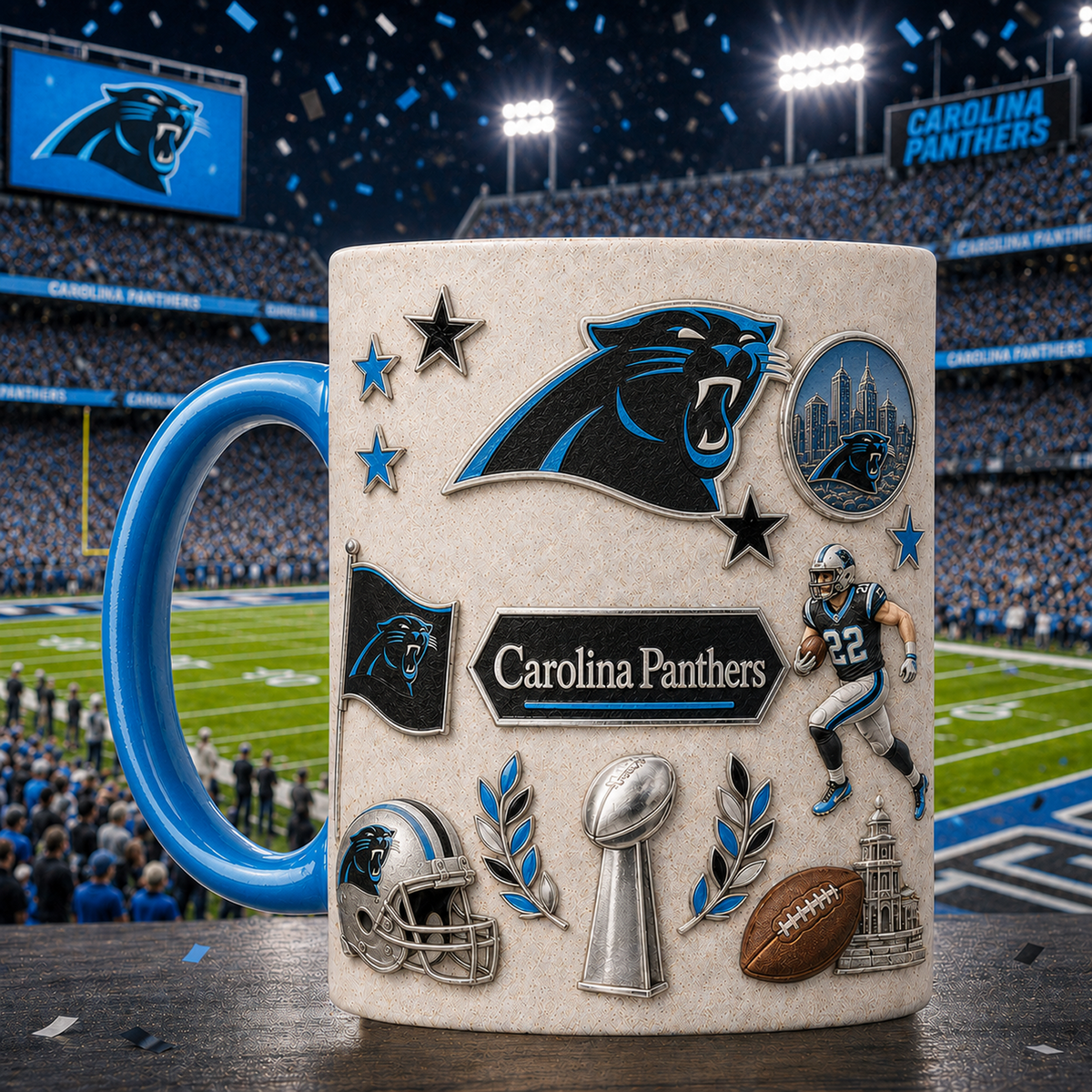 CAR x NFL Premium Fan Pride Mug