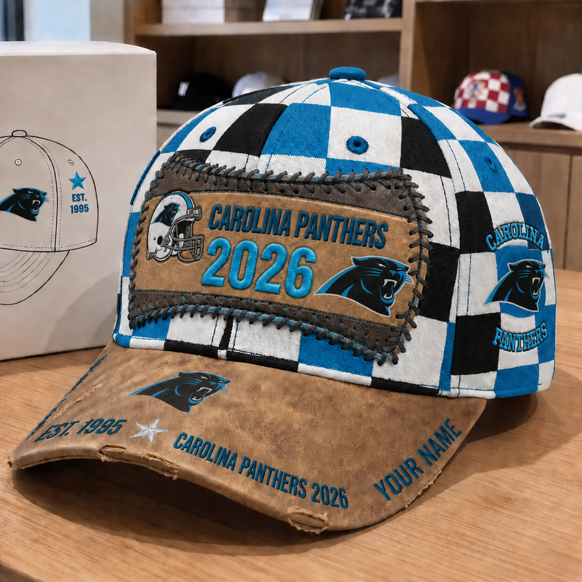 CAR x NFL Vintage Casual Football Hat