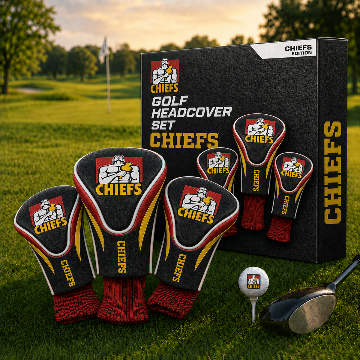 CHI Team Golf SRP 3-Pack Contour Sock Headcovers