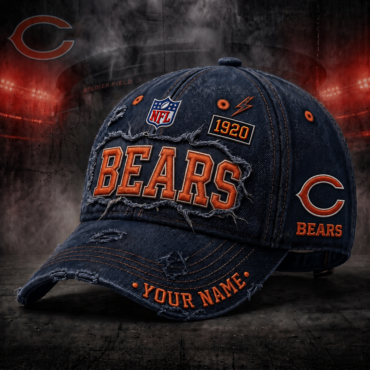 CHI x NFL Premium Cap