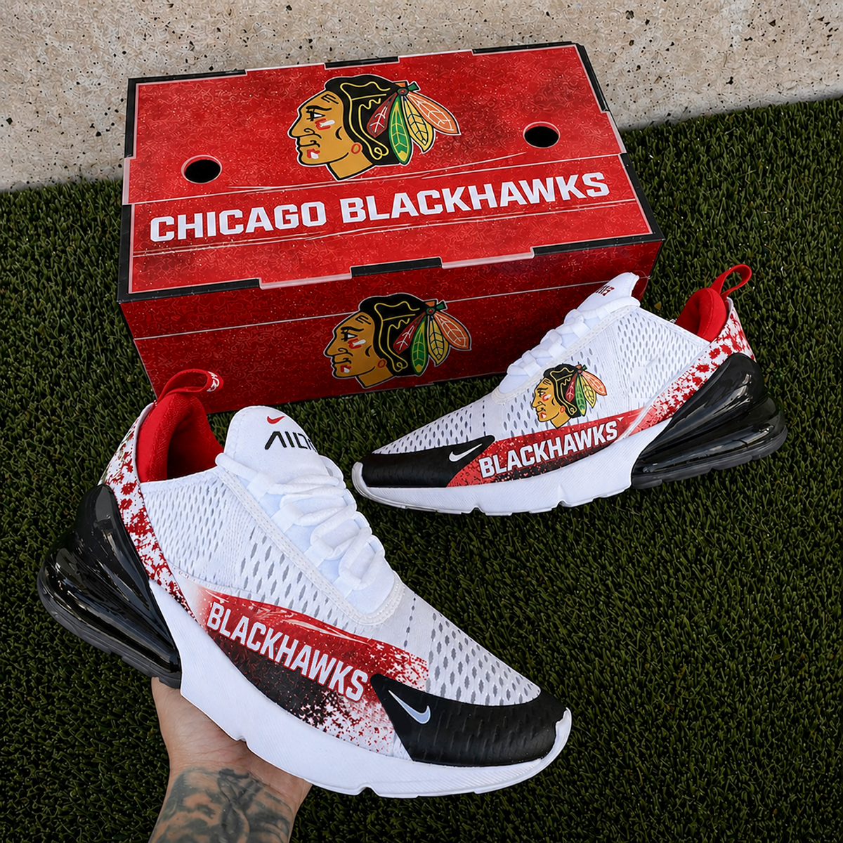 CHI x NHL Nike Air Max 270 Shoes