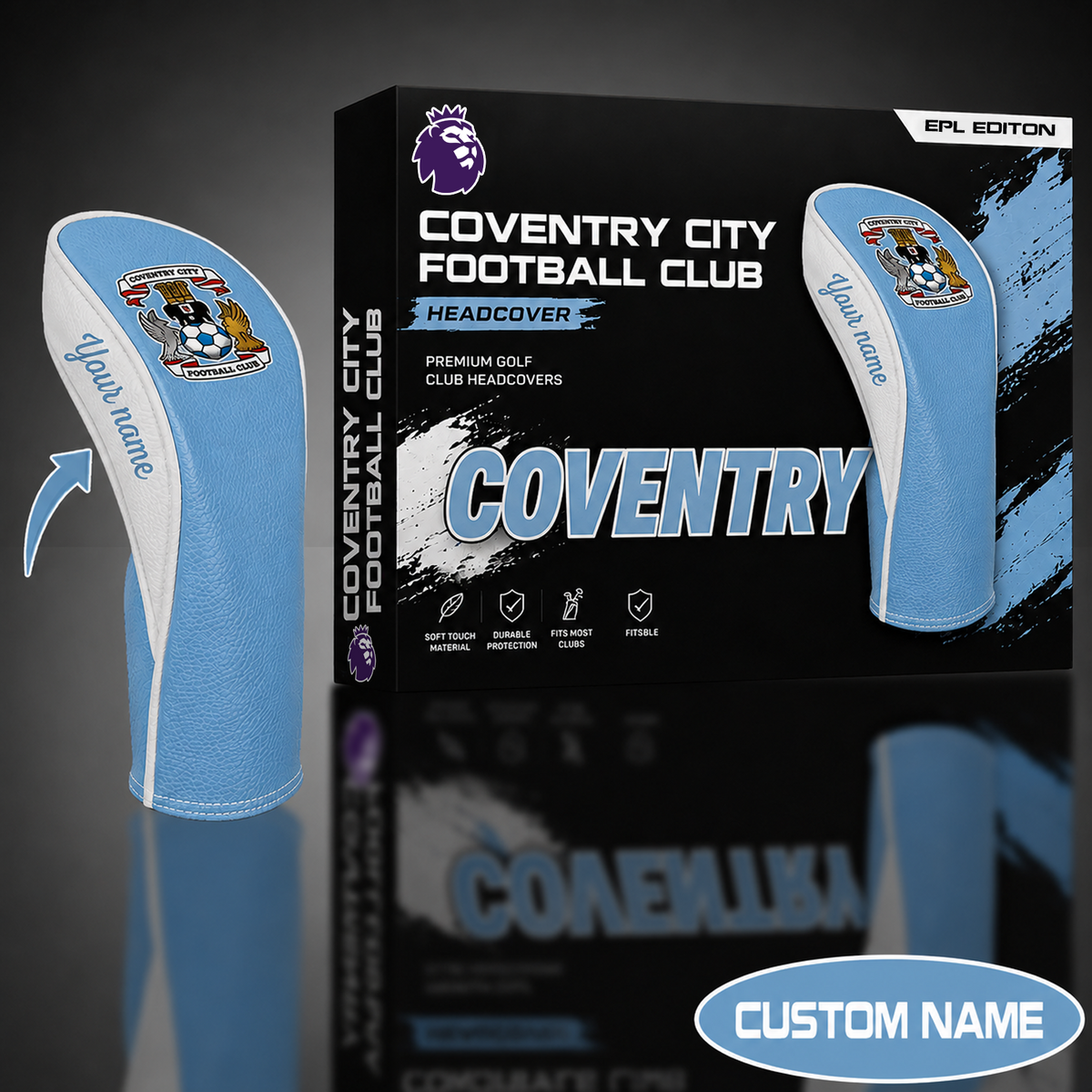 COV x EPL WinCraft Golf Club Fairway Headcover