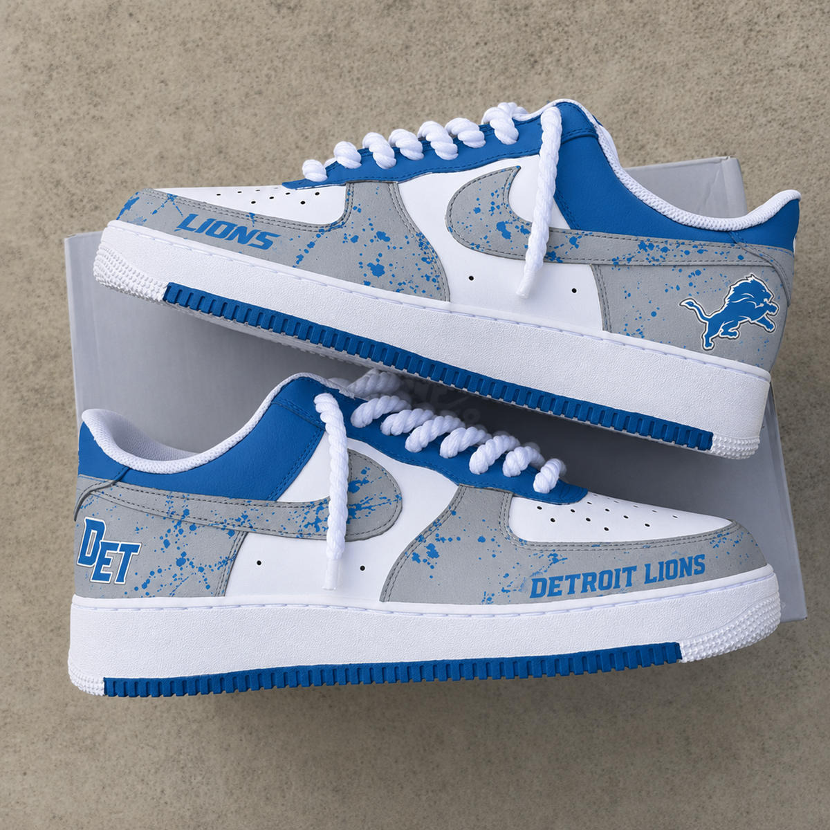DET x NFL Premium AF1 Shoes