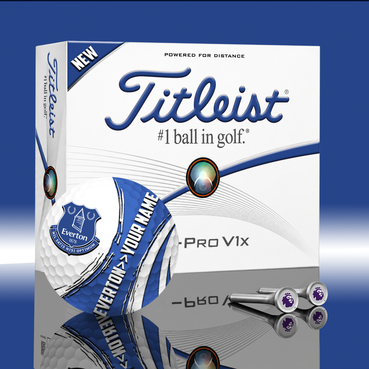 EVE x EPL PERSONALIZED GOLF BALL LIMITED EDITION
