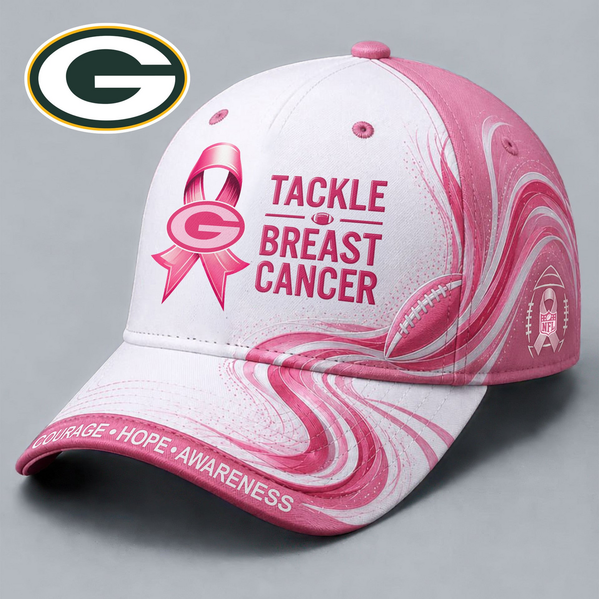 GB x NFL Tackle Breast Cancer Cap