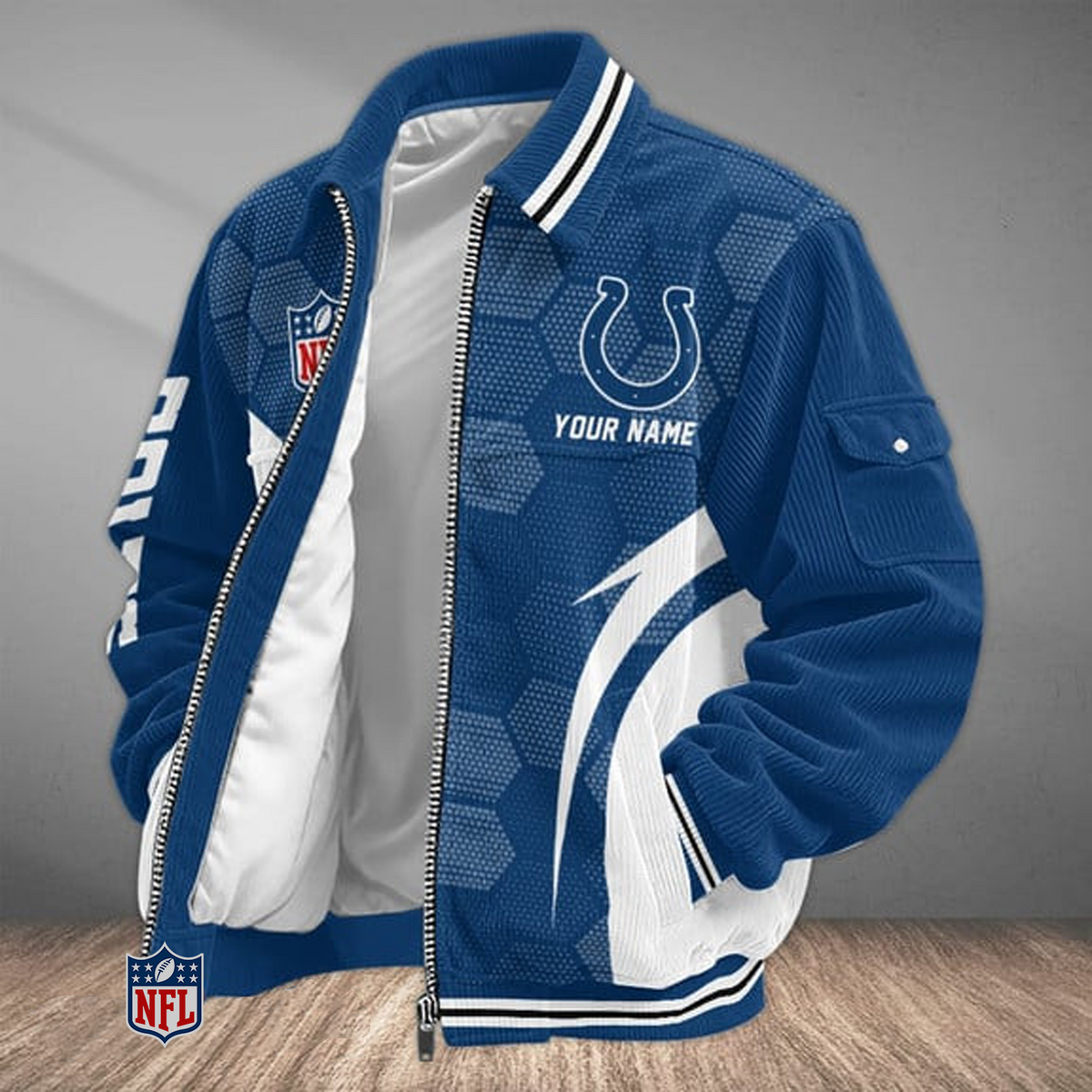 IND x NFL Classic Varsity Corduroy Jacket