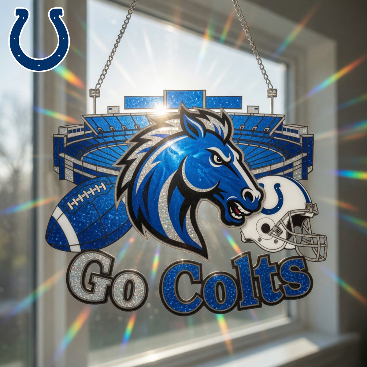 IND x NFL Game Day Suncatcher
