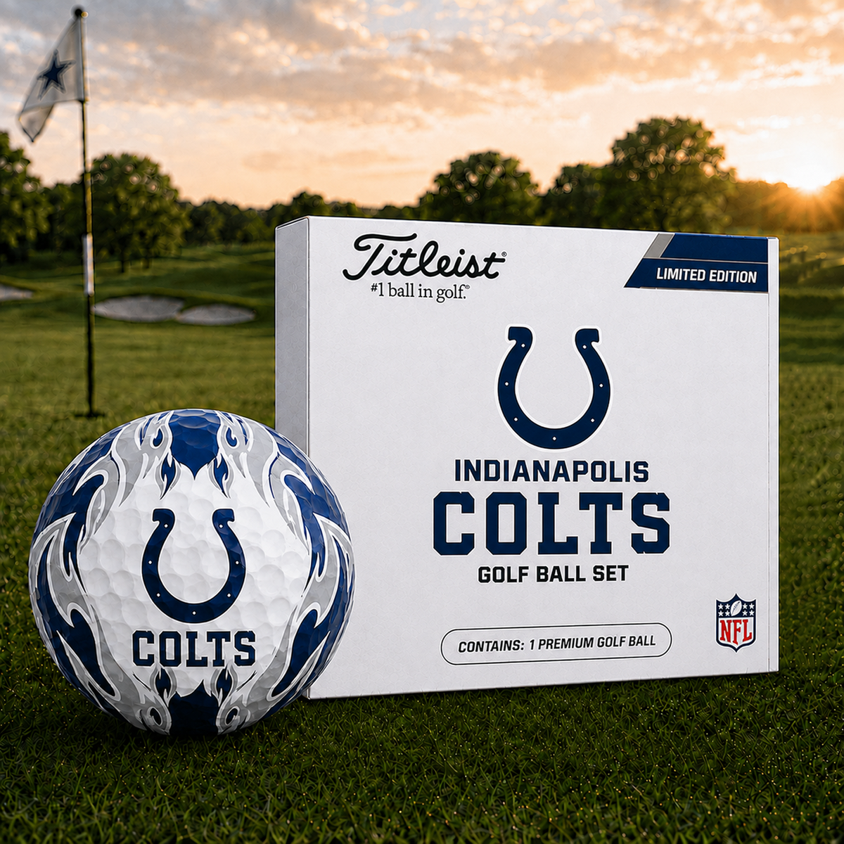 IND x NFL Inspired Golf Ball Set Premium Golf Balls V3