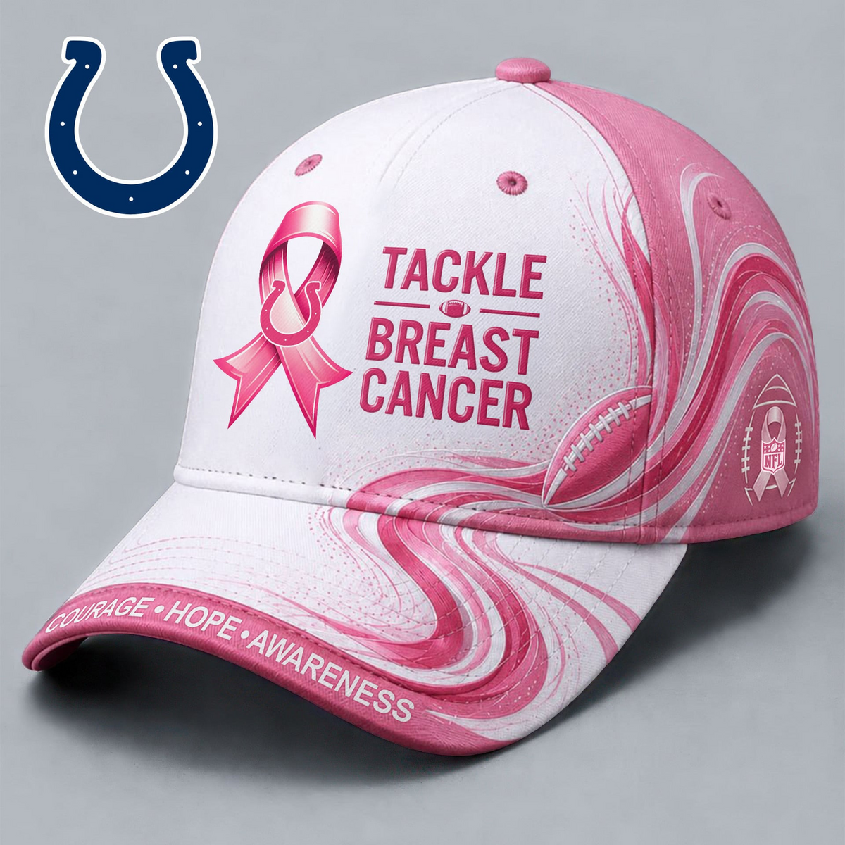 IND x NFL Tackle Breast Cancer Cap