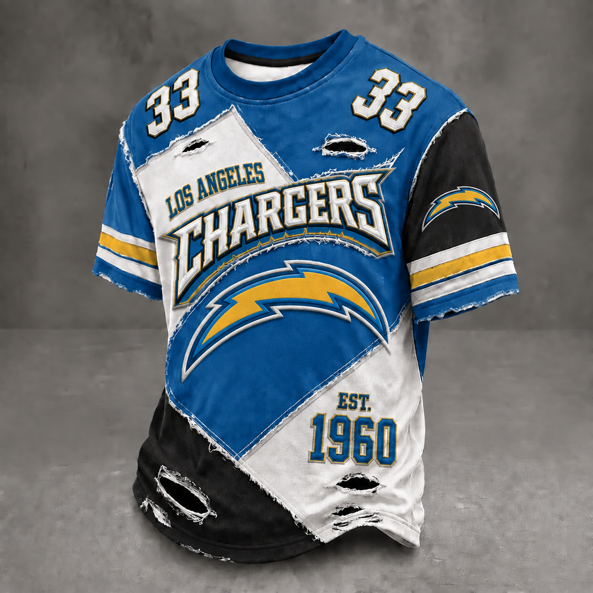LAC x NFL Men's Professional Football Style Shirt