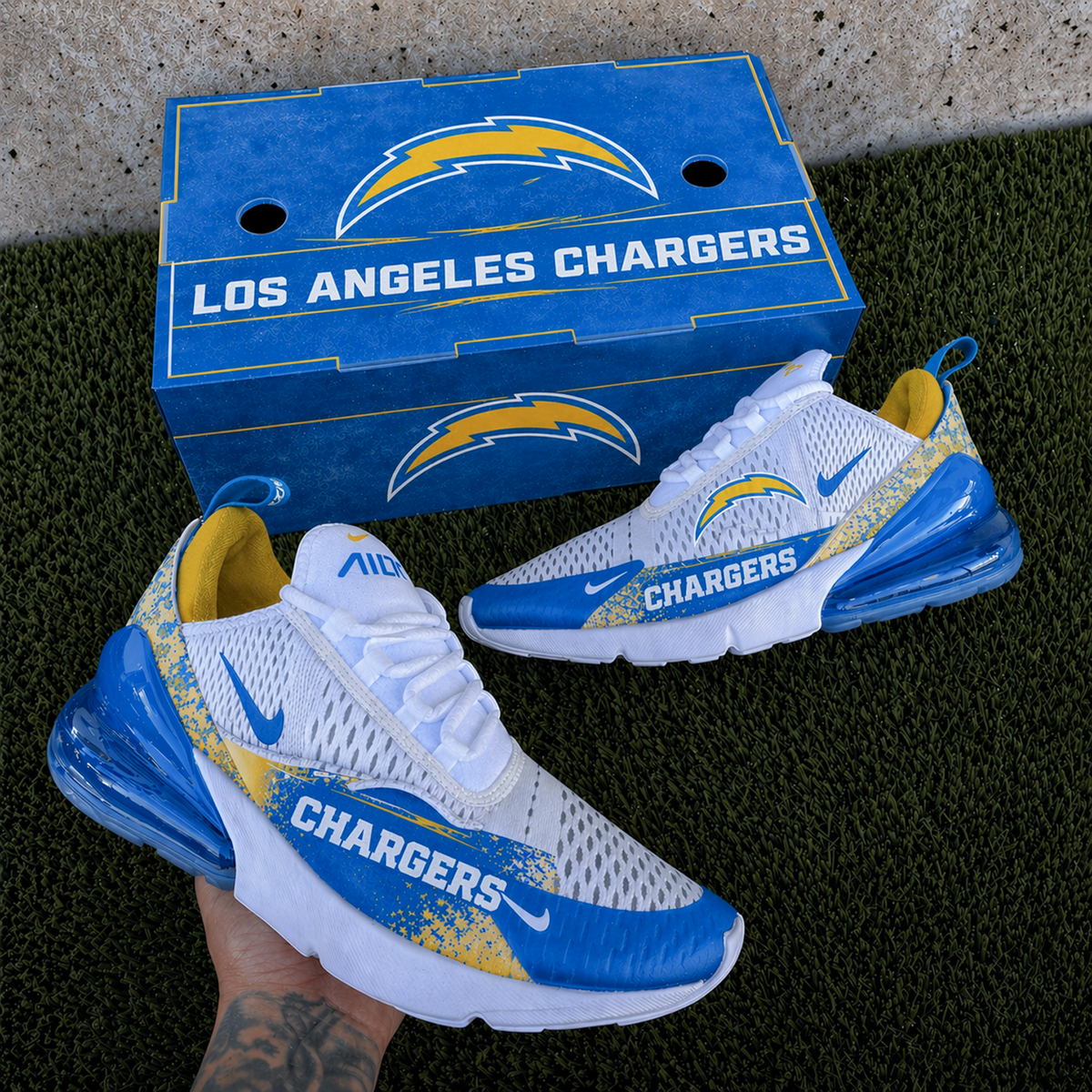 LAC x NFL Nike Air Max 270 Shoes