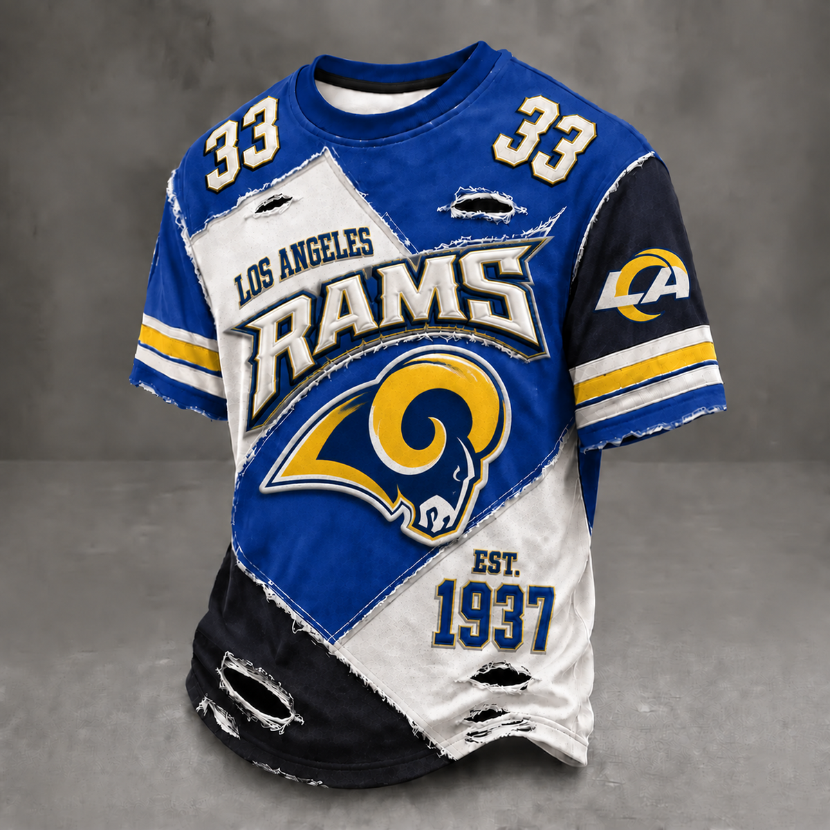 LAR x NFL Men's Professional Football Style Shirt