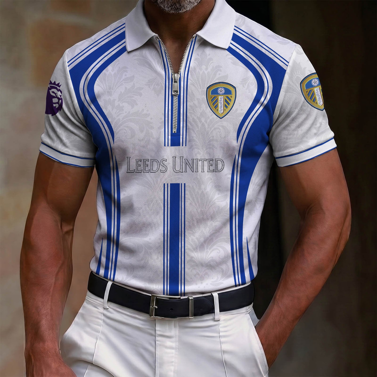 LEE x EPL Lapel Zip POLO Shirt