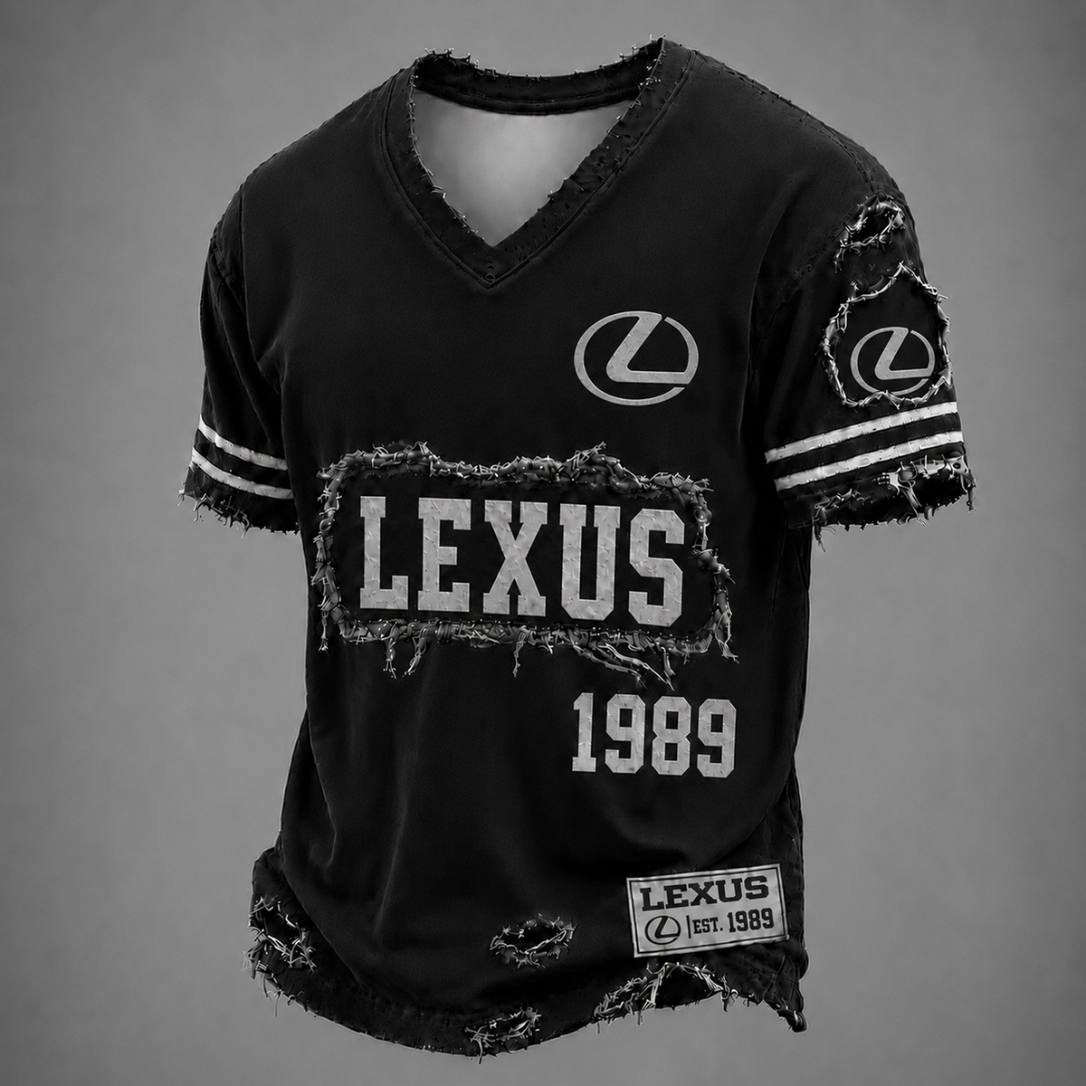 LEX Premium LUXURY V-Neck T-Shirt DatND DVT
