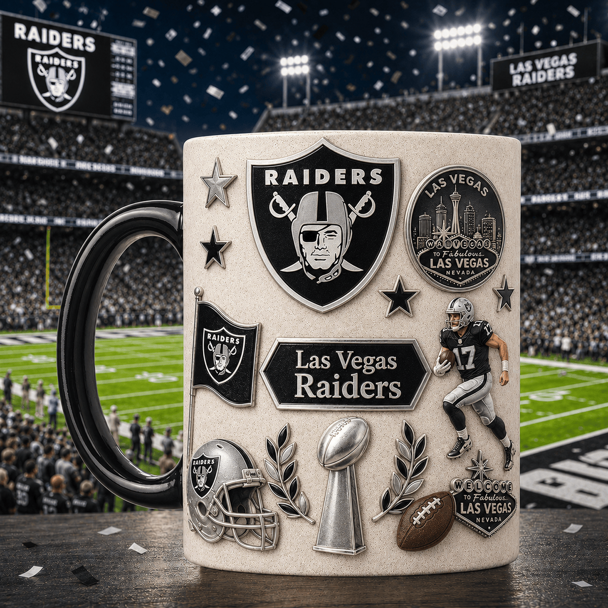 LV x NFL Premium Fan Pride Mug