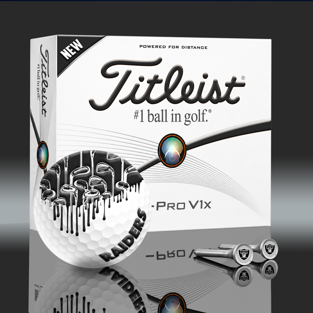 LVR x NFL PERSONALIZED GOLF BALL LIMITED EDITION V2