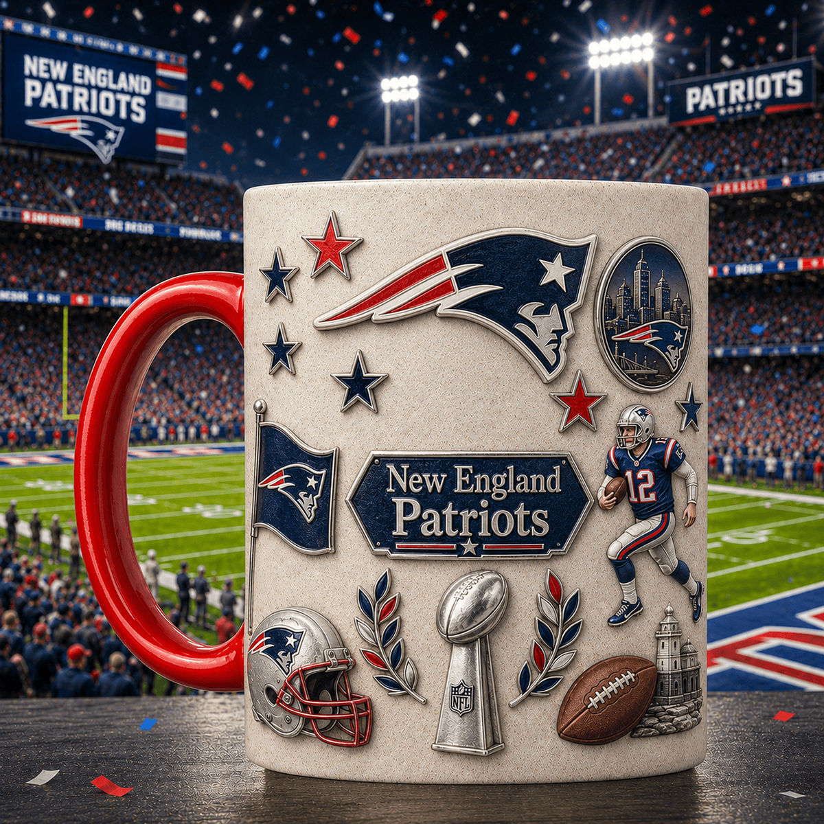 NE x NFL Premium Fan Pride Mug