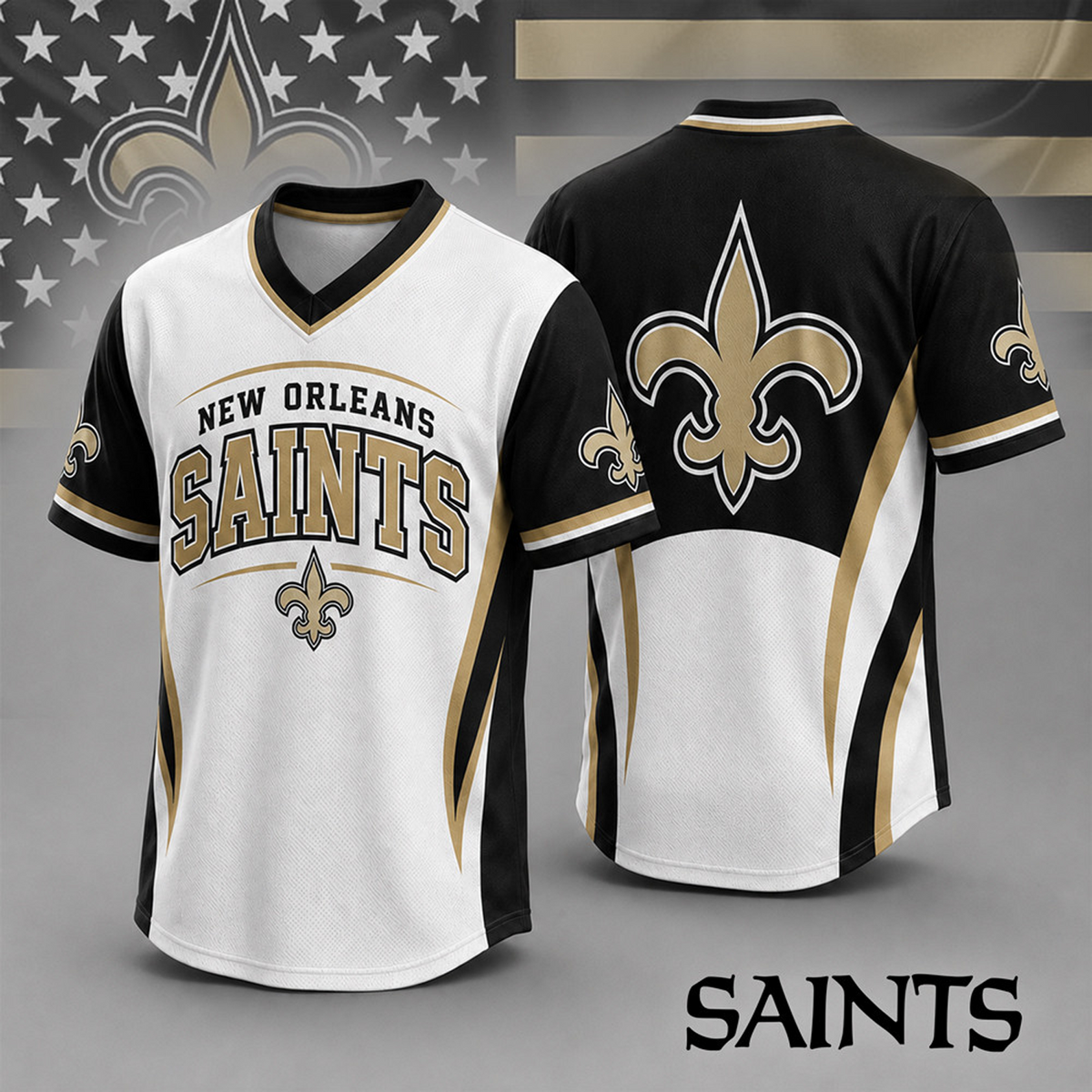 NO x NFL Team Spirit V-Neck Jersey