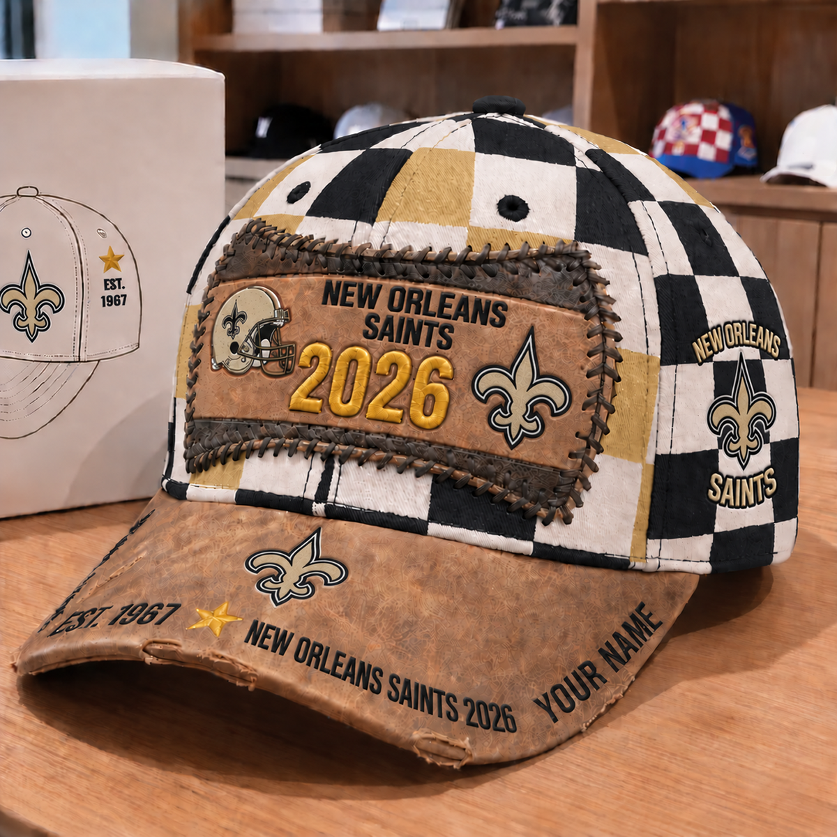 NO x NFL Vintage Casual Football Hat