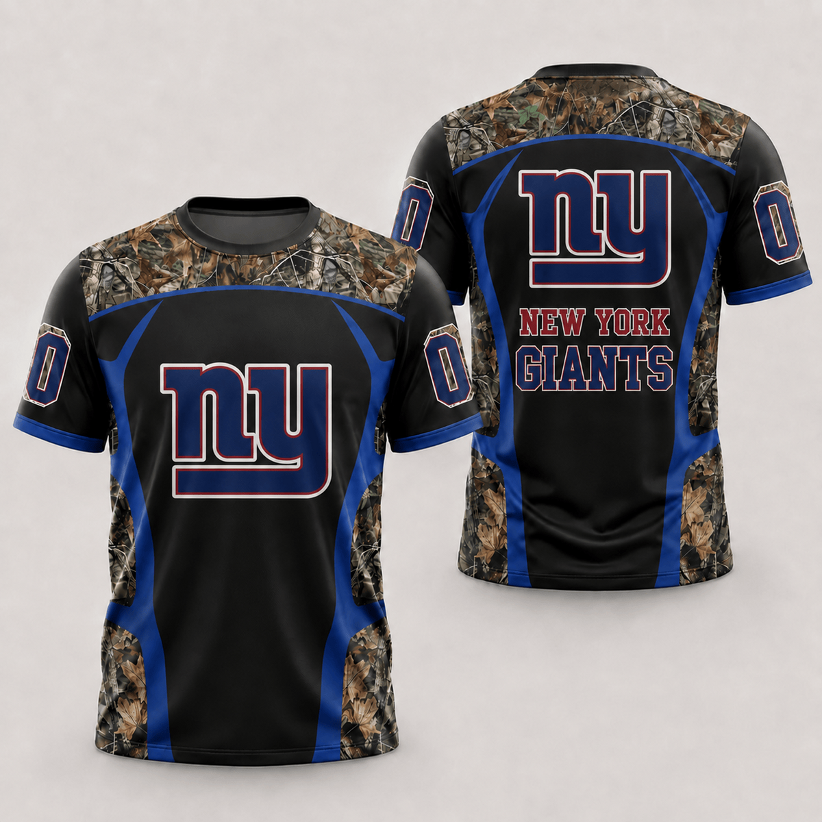 NYG x NFL Hunting Camo 3D Shirt