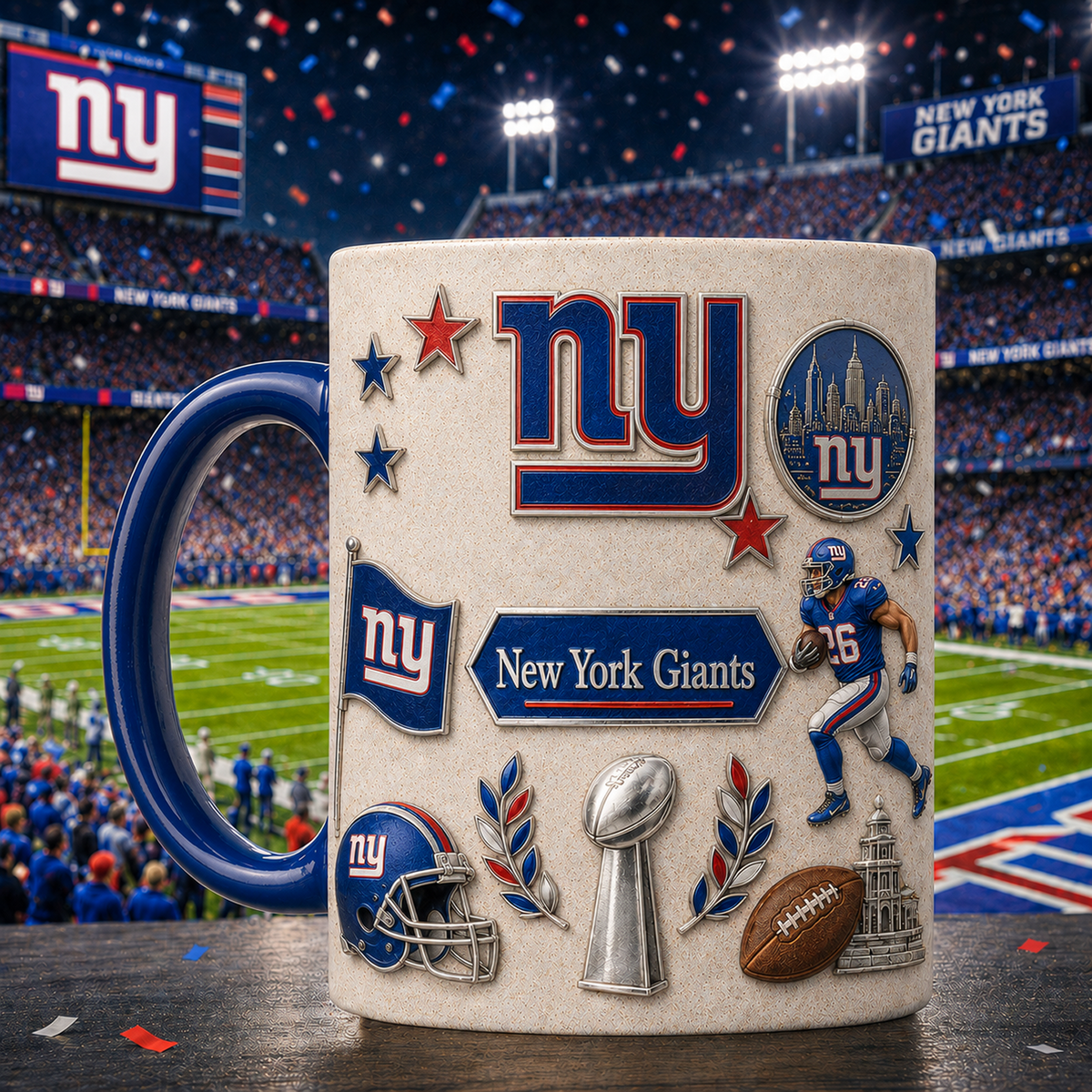 NYG x NFL Premium Fan Pride Mug