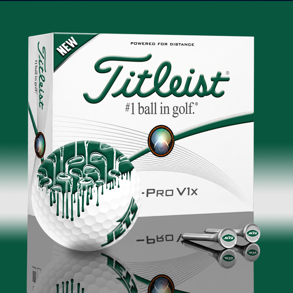NYJ x NFL PERSONALIZED GOLF BALL LIMITED EDITION V2