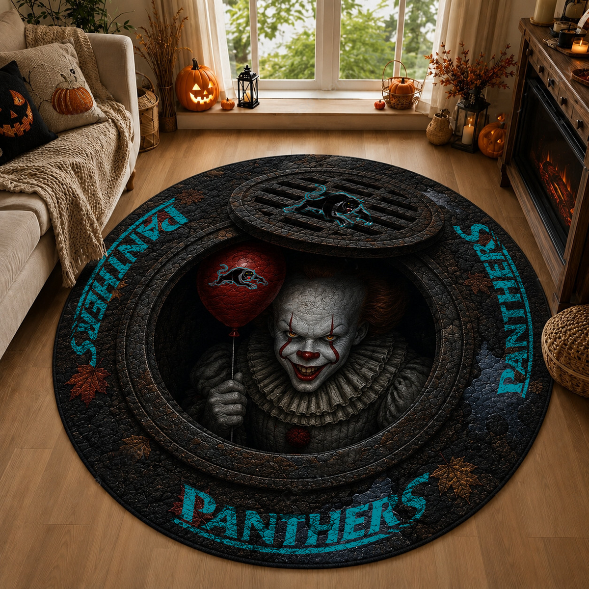 PAN x NRL Halloween IT Rug