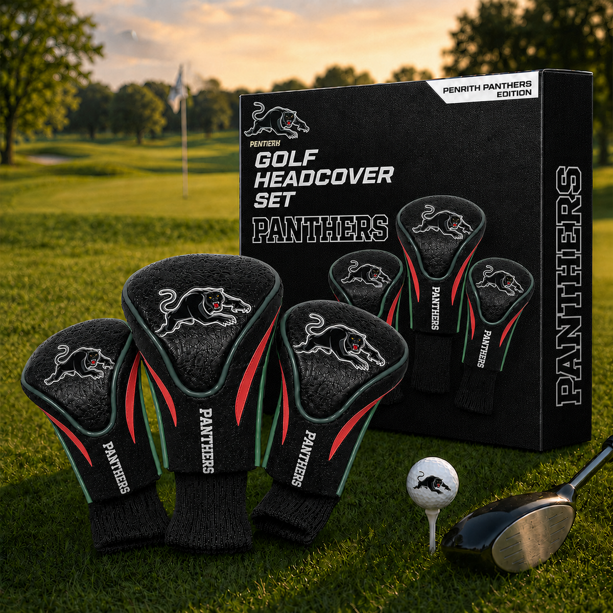 PEN Team Golf NRL 3-Pack Contour Sock Headcovers