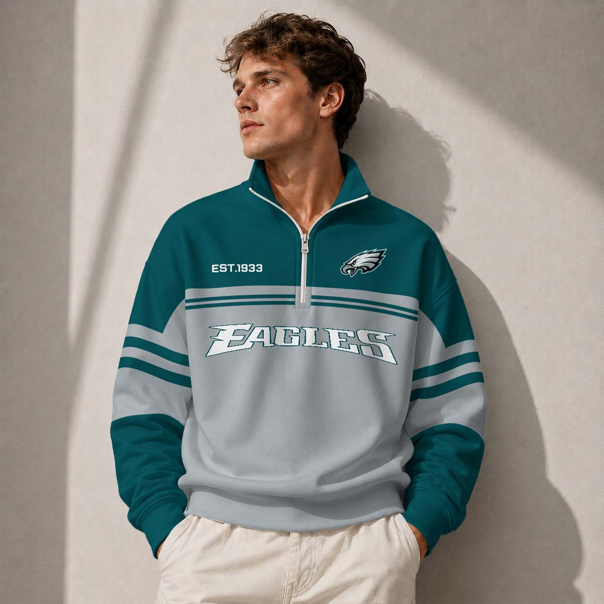 PHI x NFL Half-Zip Sweatshirt