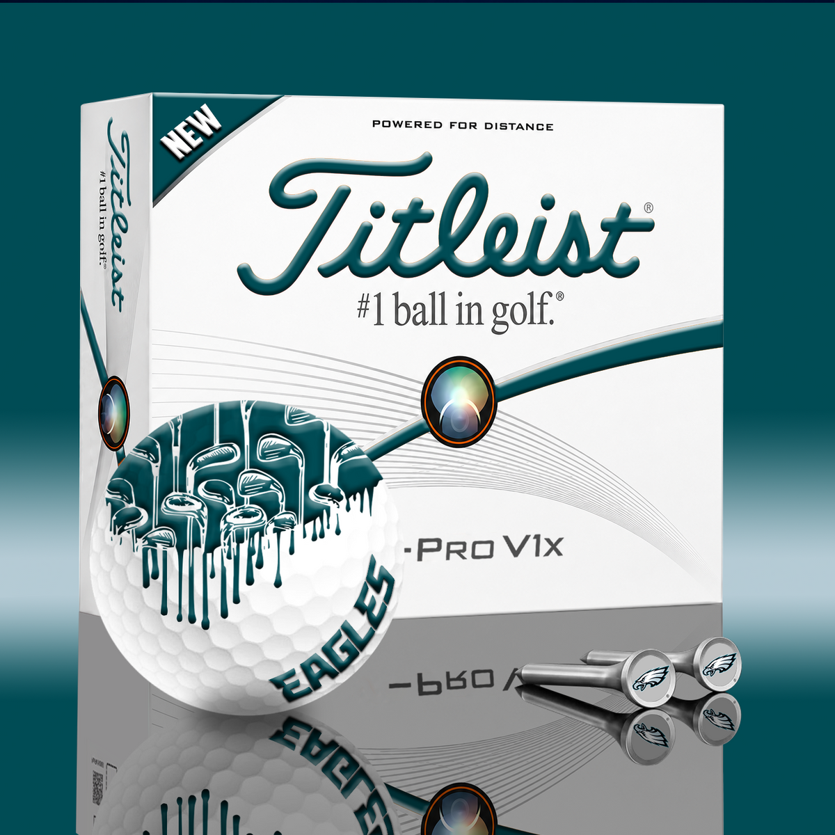 PHI x NFL PERSONALIZED GOLF BALL LIMITED EDITION V2