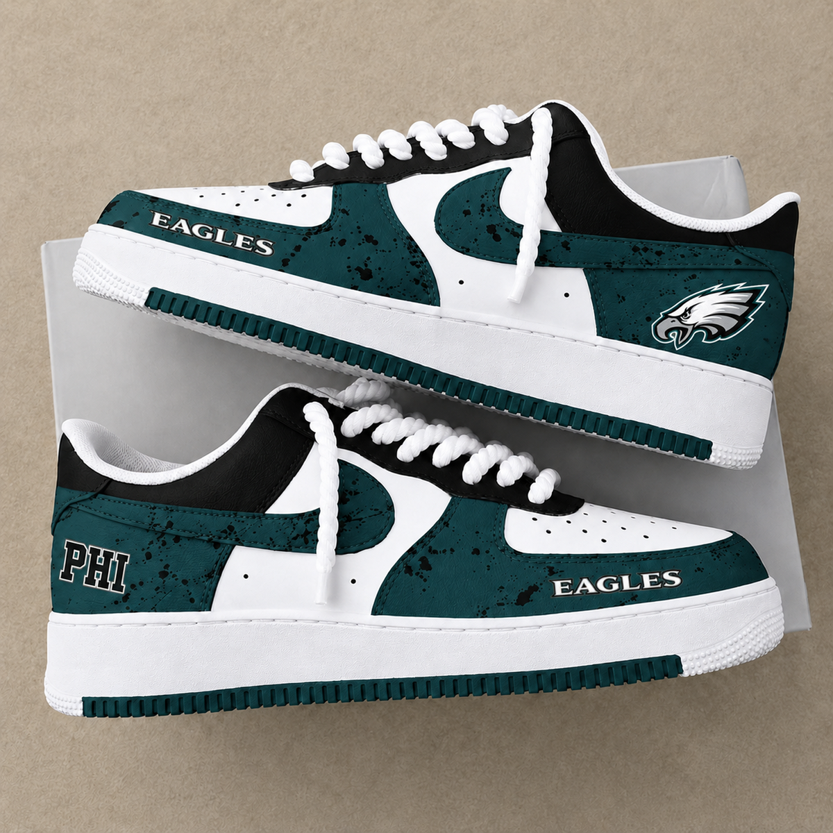 PHI x NFL Premium AF1 Shoes