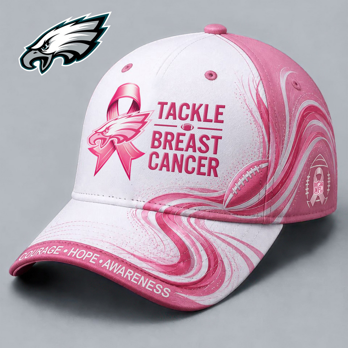 PHI x NFL Tackle Breast Cancer Cap
