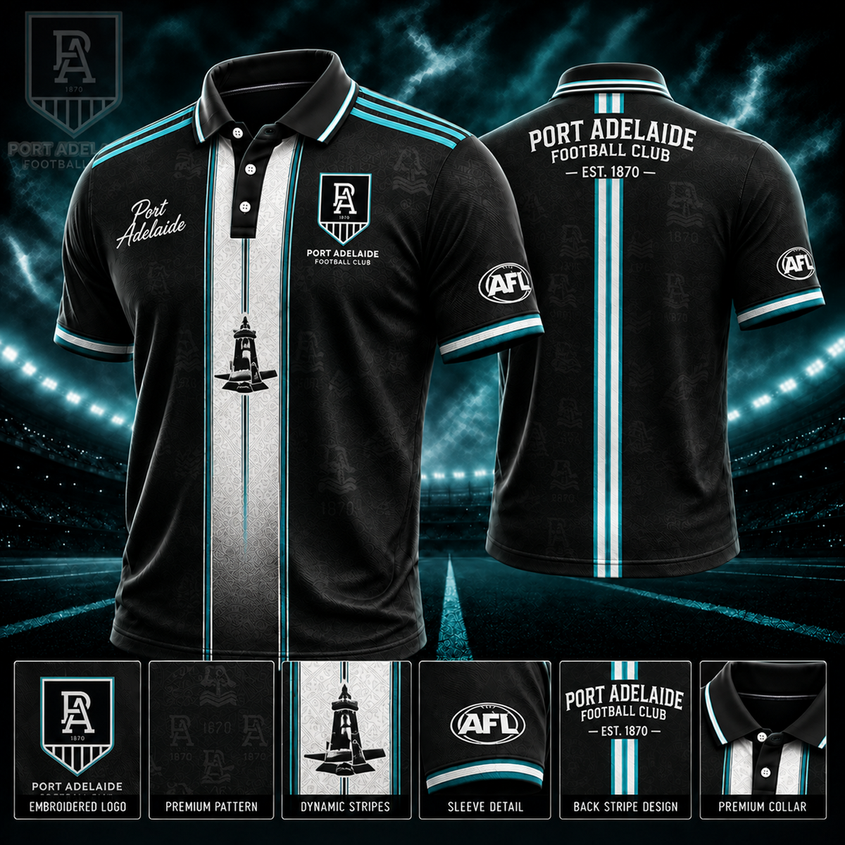 POR x AFL Polo Shirt Limited Edition