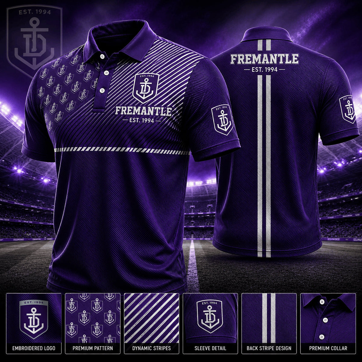 PREMIUM AFL X FRE EXCLUSIVE POLO SHIRT LIMITED EDITION