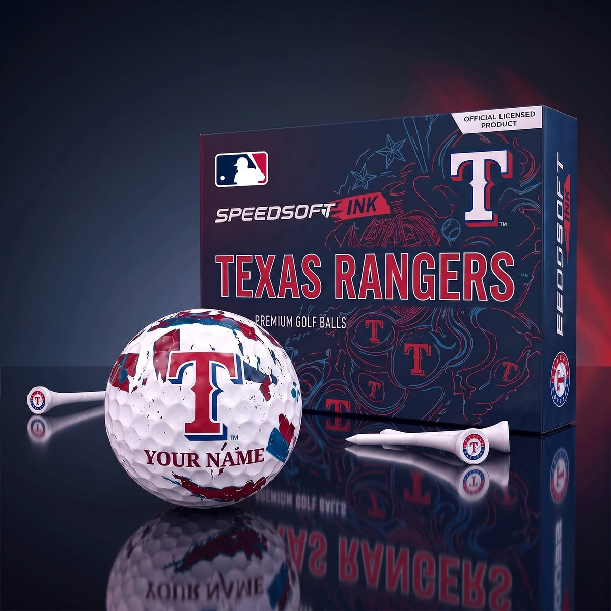 PREMIUM MLB X TR EXCLUSIVE PERSONALIZED GOLF BALL SET LIMITED EDTION