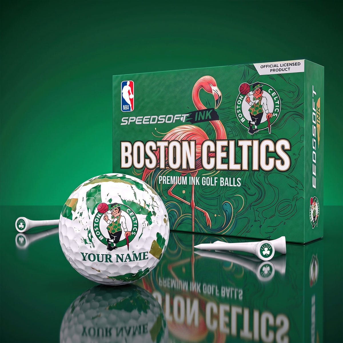 PREMIUM NBA X BC EXCLUSIVE PERSONALIZED GOLF BALL SET LIMITED EDTION