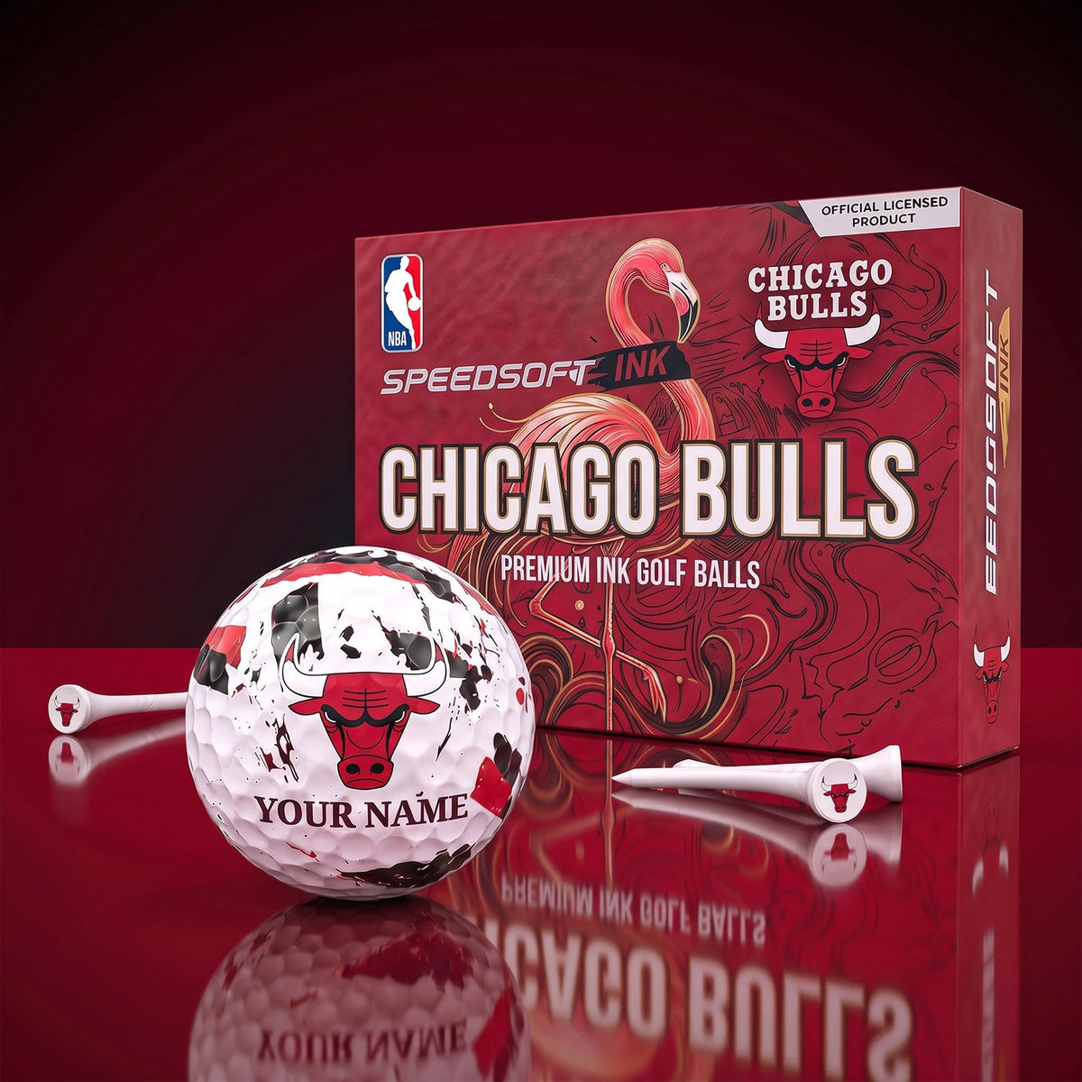 PREMIUM NBA X CB EXCLUSIVE PERSONALIZED GOLF BALL SET LIMITED EDTION